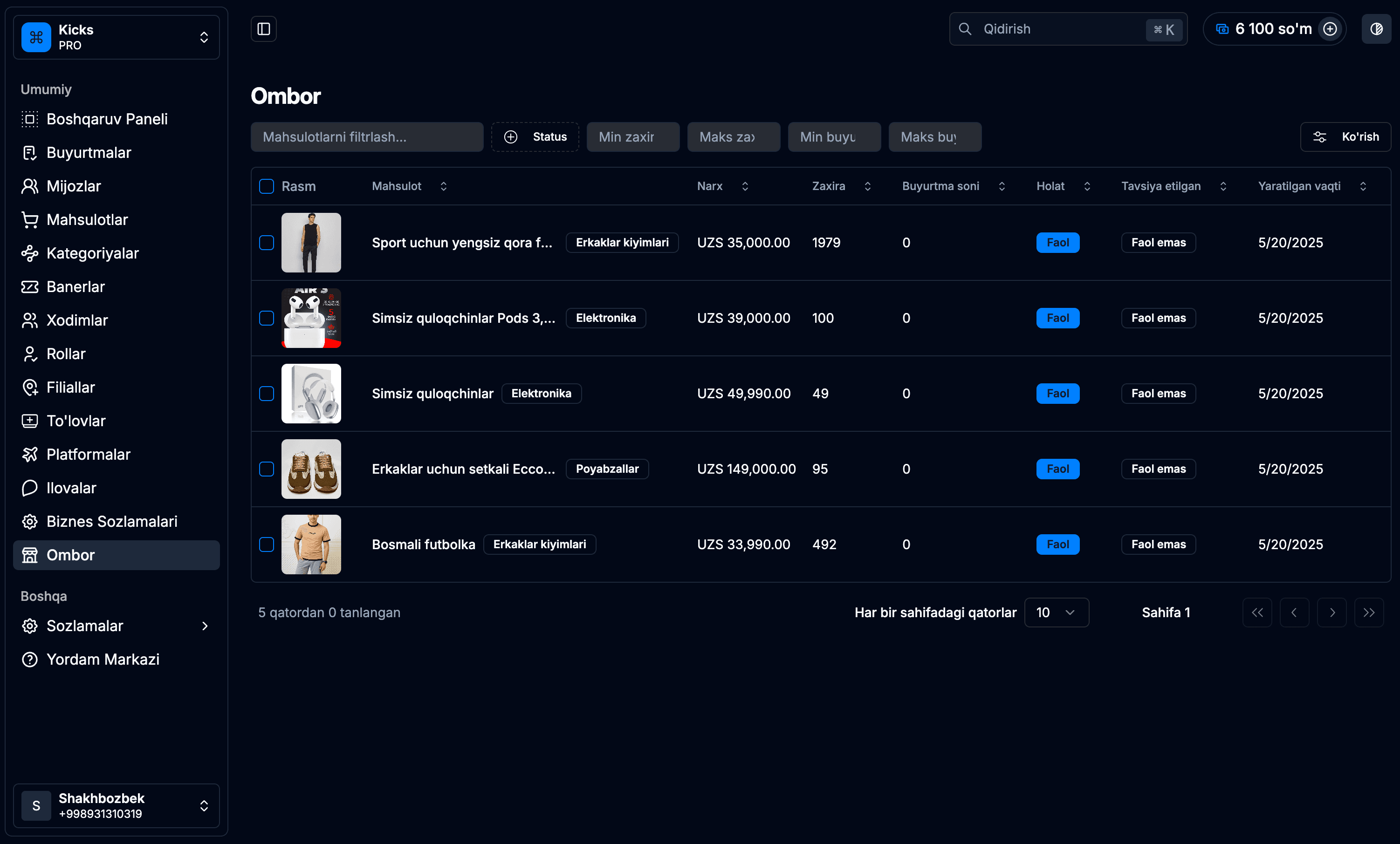 User flows preview